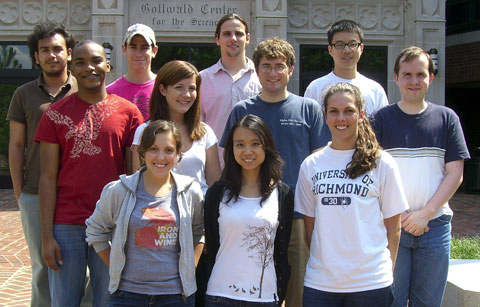 Dr. Parish's 2009 student team